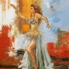 Cool Belly Dancer paint by numbers