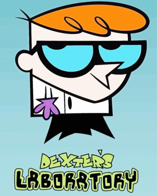Dexters Laboratory paint by numbers