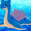 Lapras Species paint by numbers