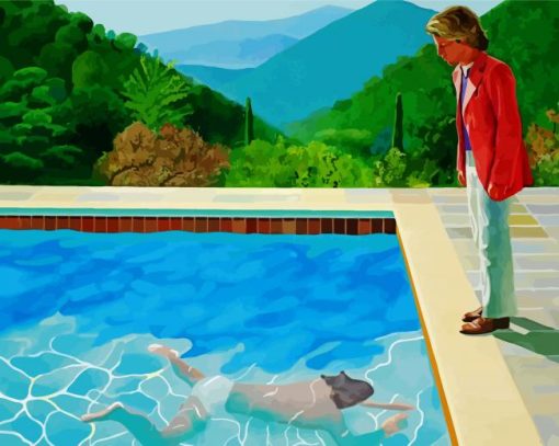 Portrait Of An Artist David Hockney Paint by numbers