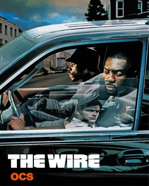 The Wire Movie paint by numbers