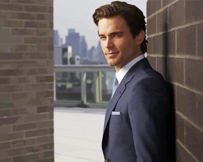 White Collar Serie Character paint by numbers