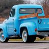 53 Ford Truck Pickup paint by numbers