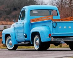 53 Ford Truck Pickup paint by numbers