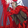 Black Butler Grell Sutcliff paint by numbers