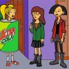 Daria Sitcom Characters paint by numbers