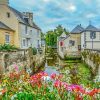 France Bayeux Town paint by numbers