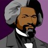 Frederick Douglass Art paint by numbers