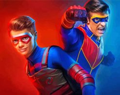 Henry Danger Heroes paint by numbers