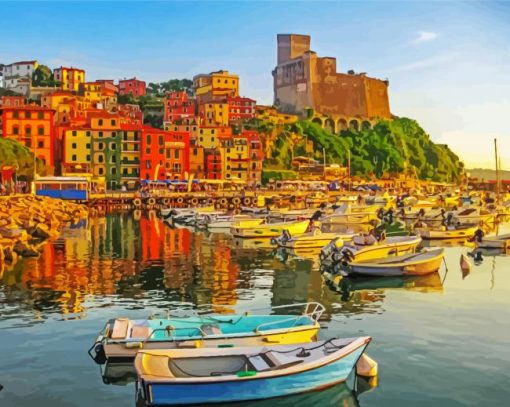 Lerici Italy Paint By Number
