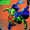Martian Manhunter Poster paint by numbers