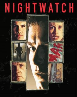 Nightwatch Film Poster paint by number