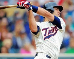 The Baseball Player Joe Mauer paint by numbers