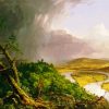 The Oxbow By Thomas Cole paint by numbers