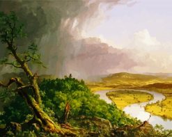 The Oxbow By Thomas Cole paint by numbers