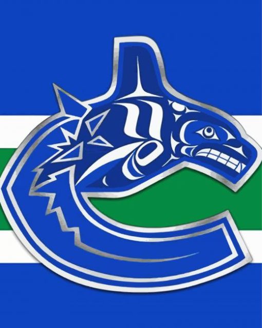 Vancouver Canucks paint by numbers