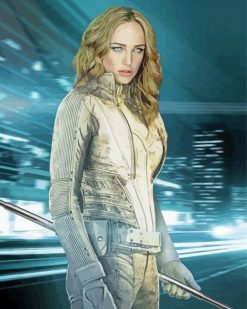 White Canary Legend Of Tomorrow paint by numbers