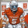 Aesthteic Texas Football paint by numbers