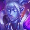 Cool Draenei Art paint by numbers