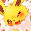 Cute Jolteon paint by numbers