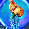 Zodiac Sign Aquarius paint by numbers