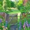 Aesthetic Cottage Garden paint by numbers