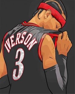 Allen iverson paint by numbers