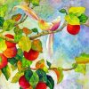 Apple Tree And Birds paint by numbers
