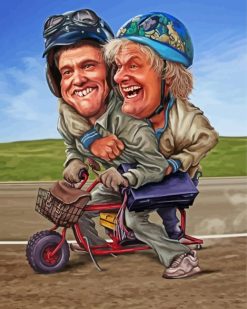 Dumb And Dumber paint by numbers
