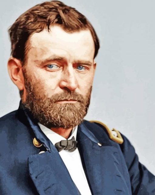 Ulysses S Grant paint by numbers