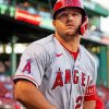 Aesthetic Mike Trout Player paint by numbers
