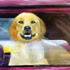 Dog In Car paint by numbers