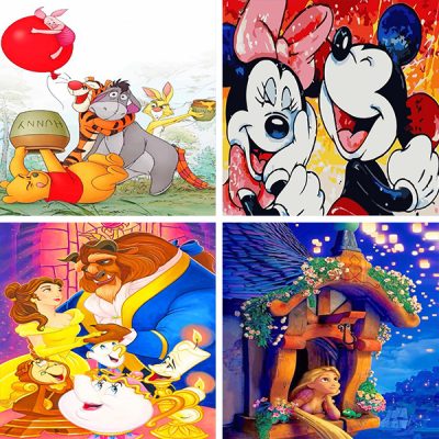 Disney painting by numbers