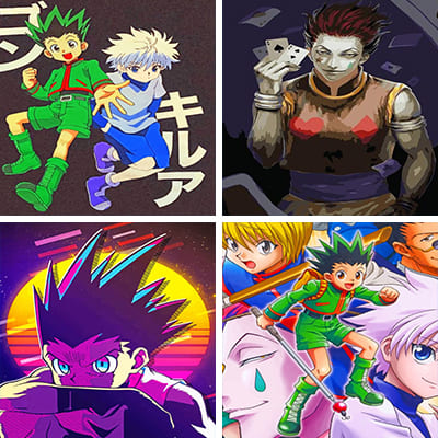 Hunter × Hunter painting by numbers