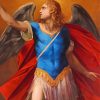 Aesthetic Archangel Michael paint by numbers