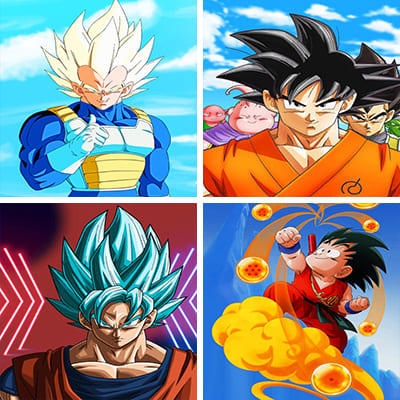 dragon ball painting by numbers