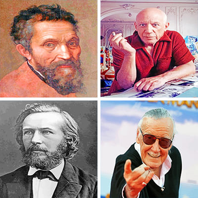 famous artist painting by numbers