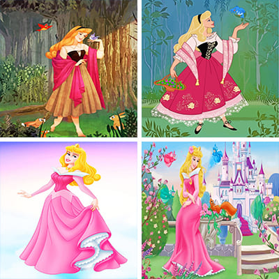 sleeping beauty painting by numbers