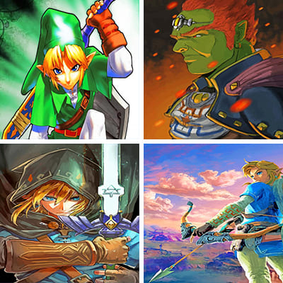 the legend of zelda painting by numbers