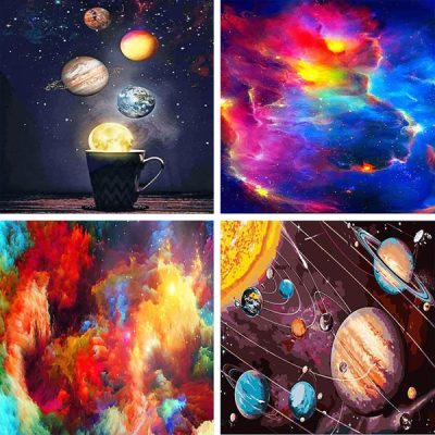 universe painting by numbers