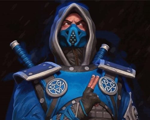 Cool Sub Zero  paint by numbers