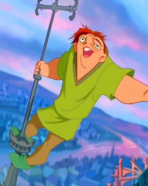 Quasimodo paint by numbers