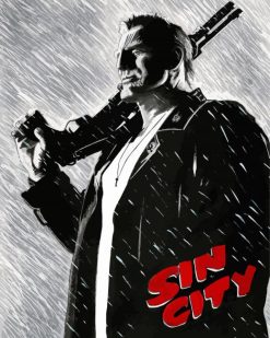 Sin City paint by numbers