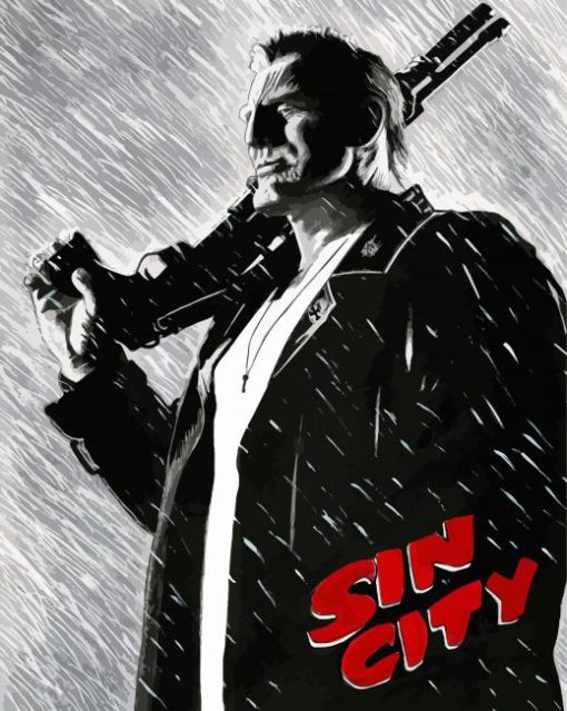 Sin City paint by numbers