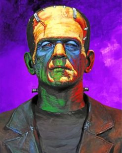 Aestehtic Frankenstein paint by numbers