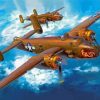 US Ww2 Aeroplanes paint by numbers