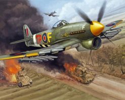 World War 2 Aviation paint by numbers