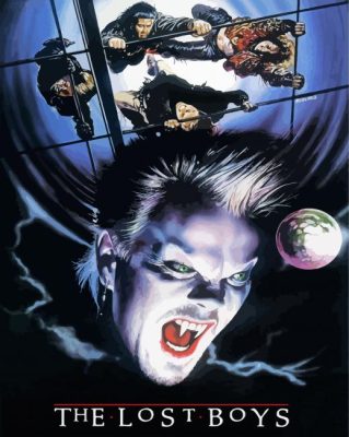 The Lost Boys Poster Paint By Numbers