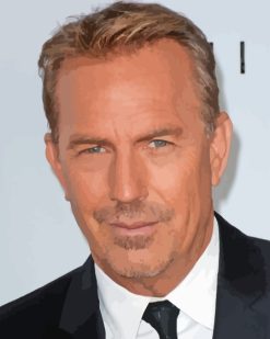 Kevin Costner Paint By Numbers