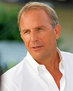The Actor Kevin Costner Paint By Numbers